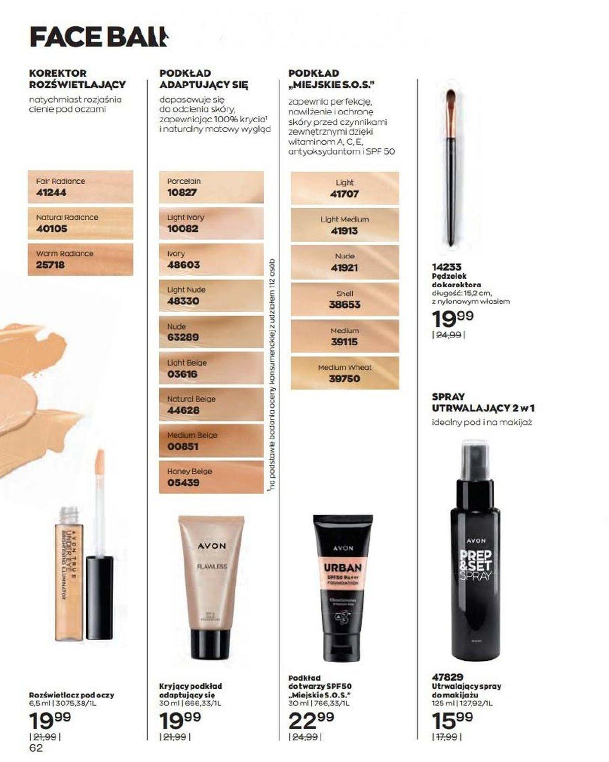 Gazetka promocyjna Avon str. 62