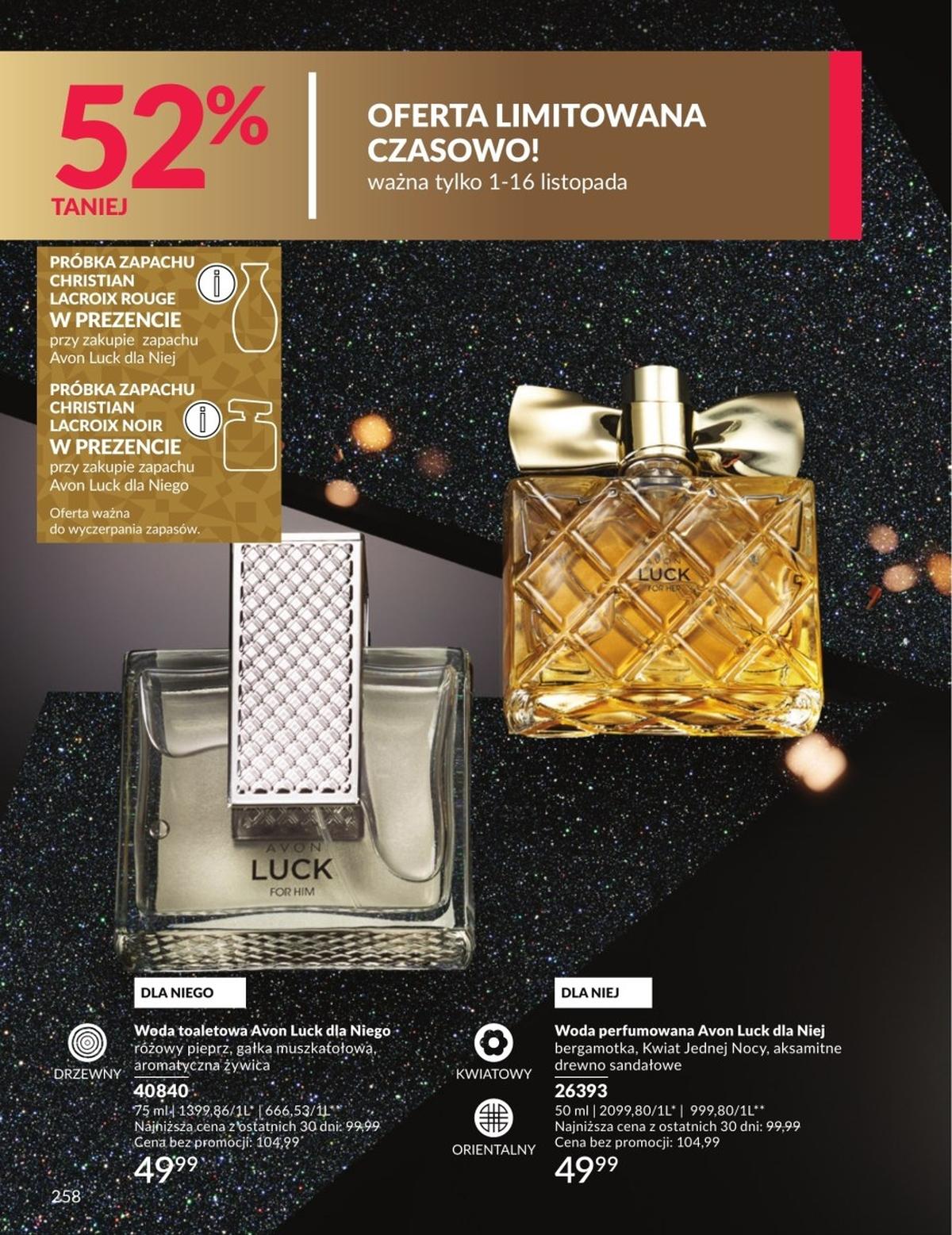 Gazetka promocyjna Avon str. 258