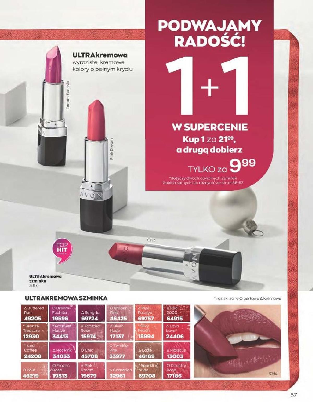 Gazetka promocyjna Avon str. 57