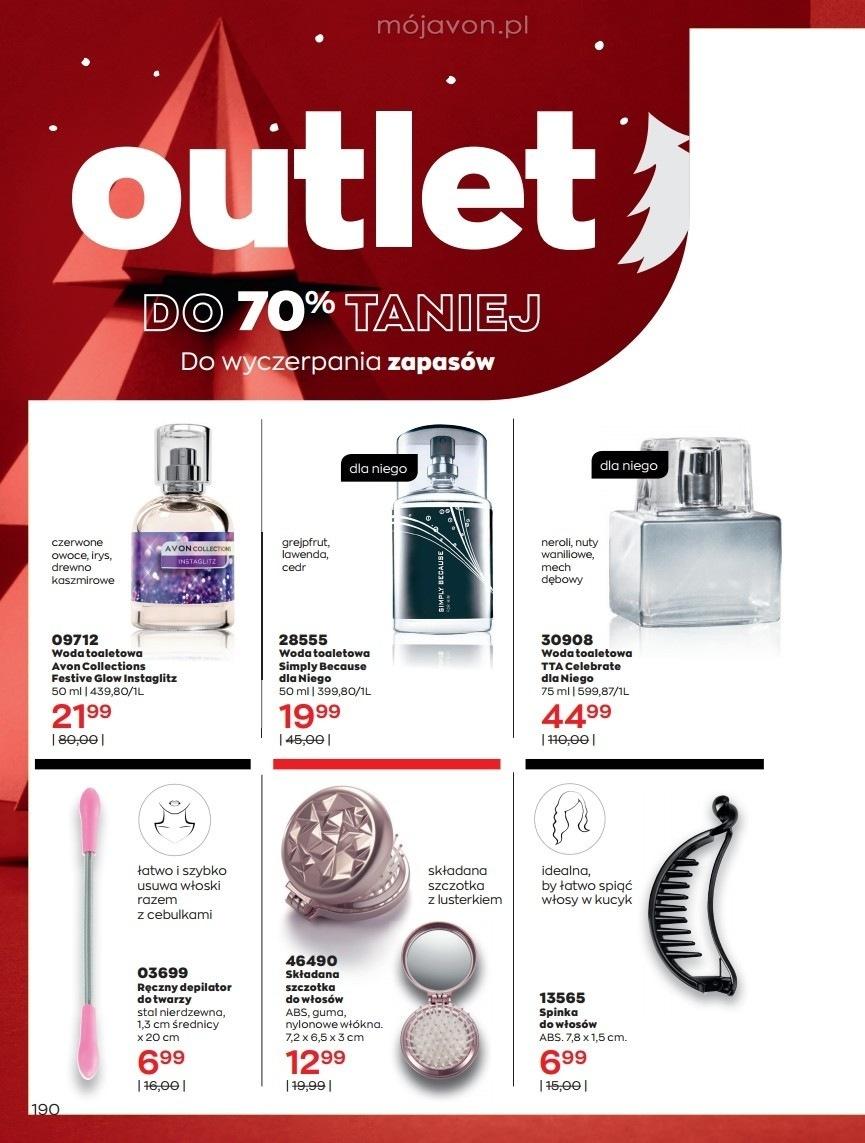 Gazetka promocyjna Avon str. 190