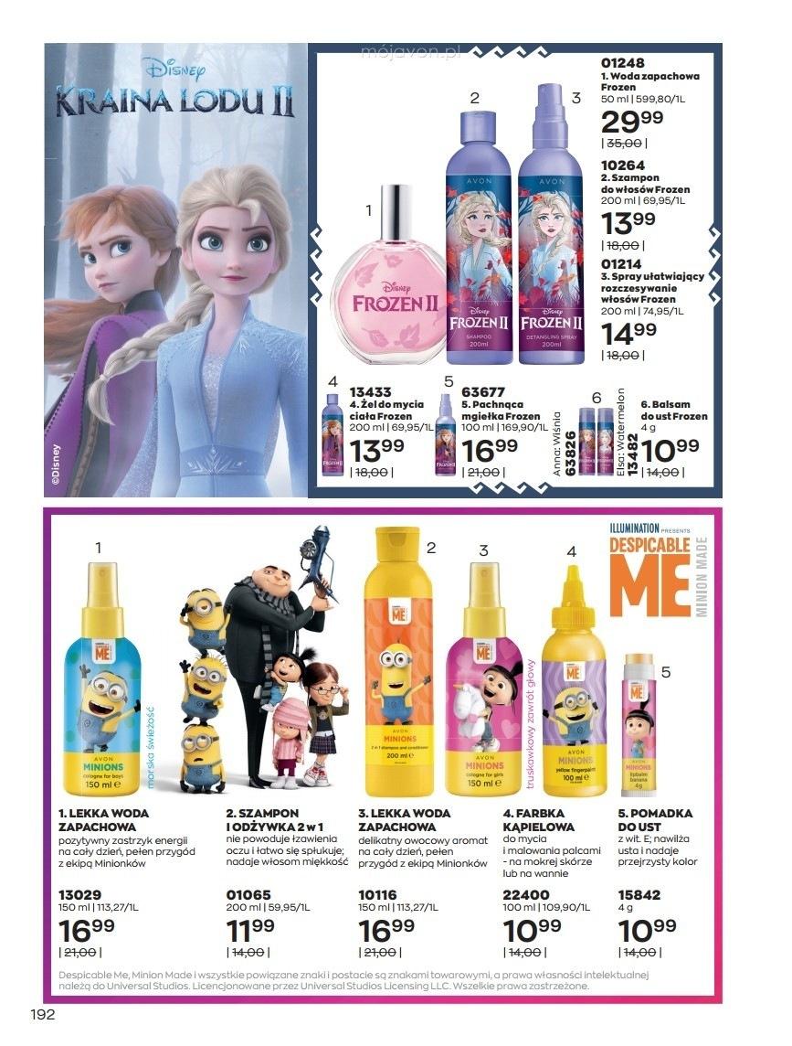 Gazetka promocyjna Avon str. 192