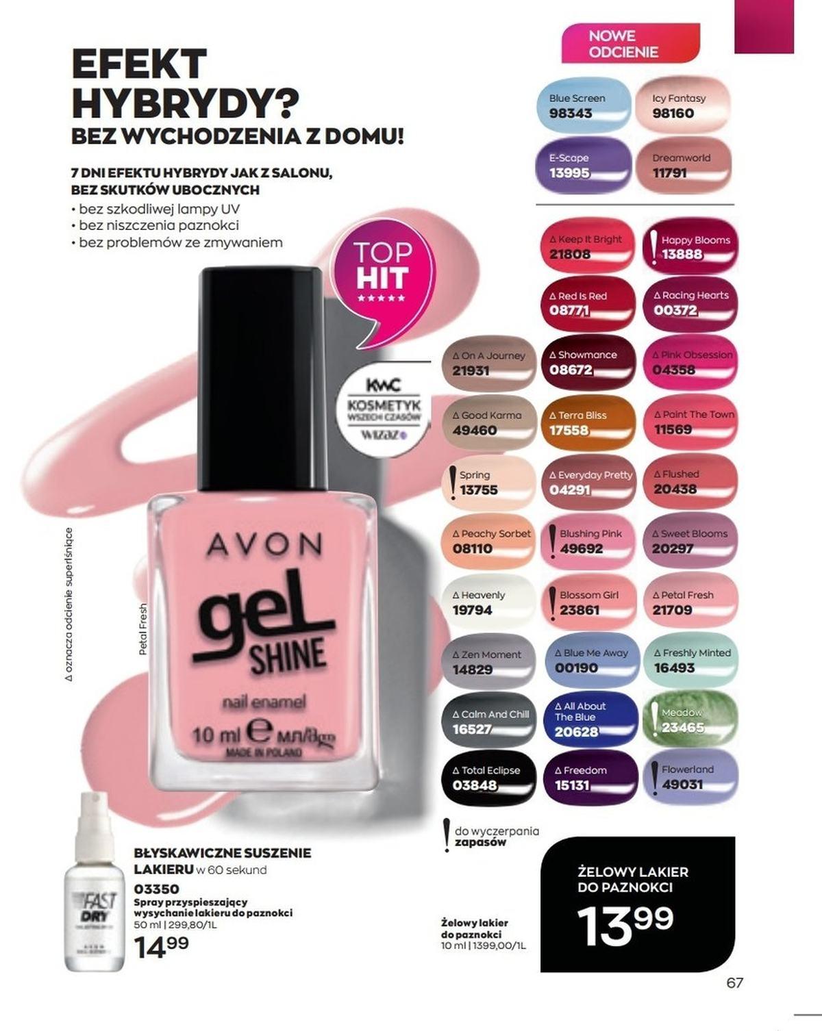 Gazetka promocyjna Avon str. 67