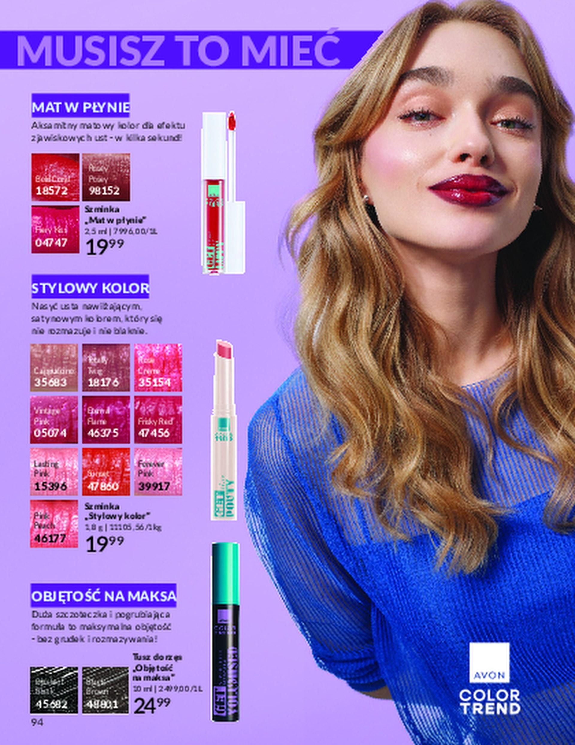 Gazetka promocyjna Avon str. 94
