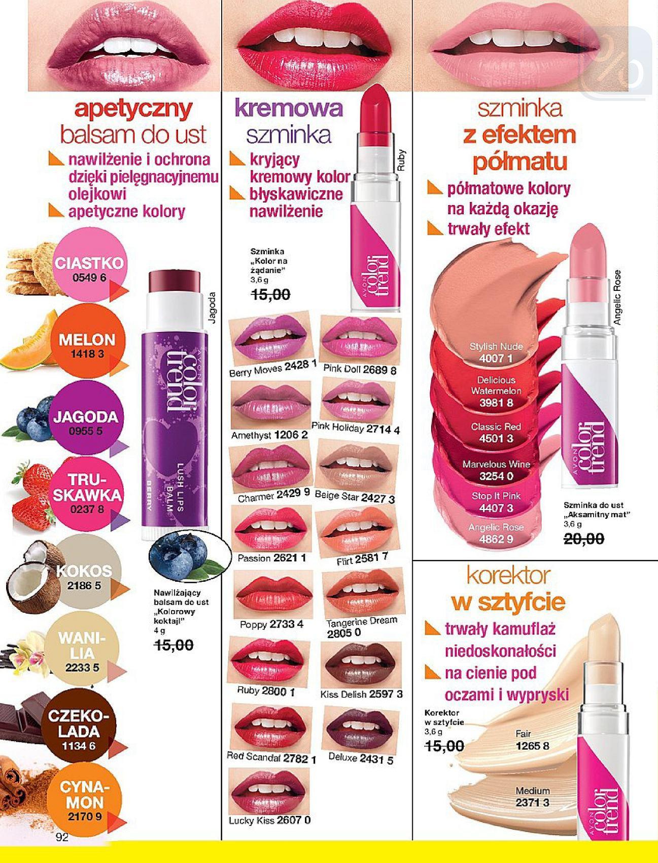 Gazetka promocyjna Avon str. 92