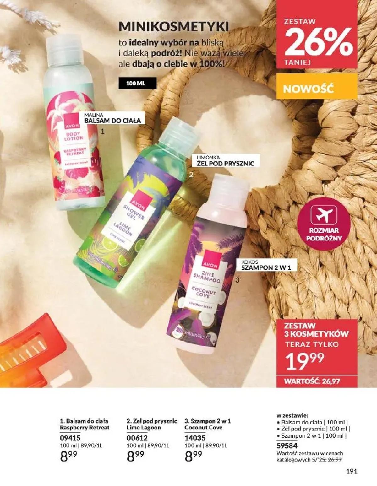 Gazetka promocyjna Avon str. 189