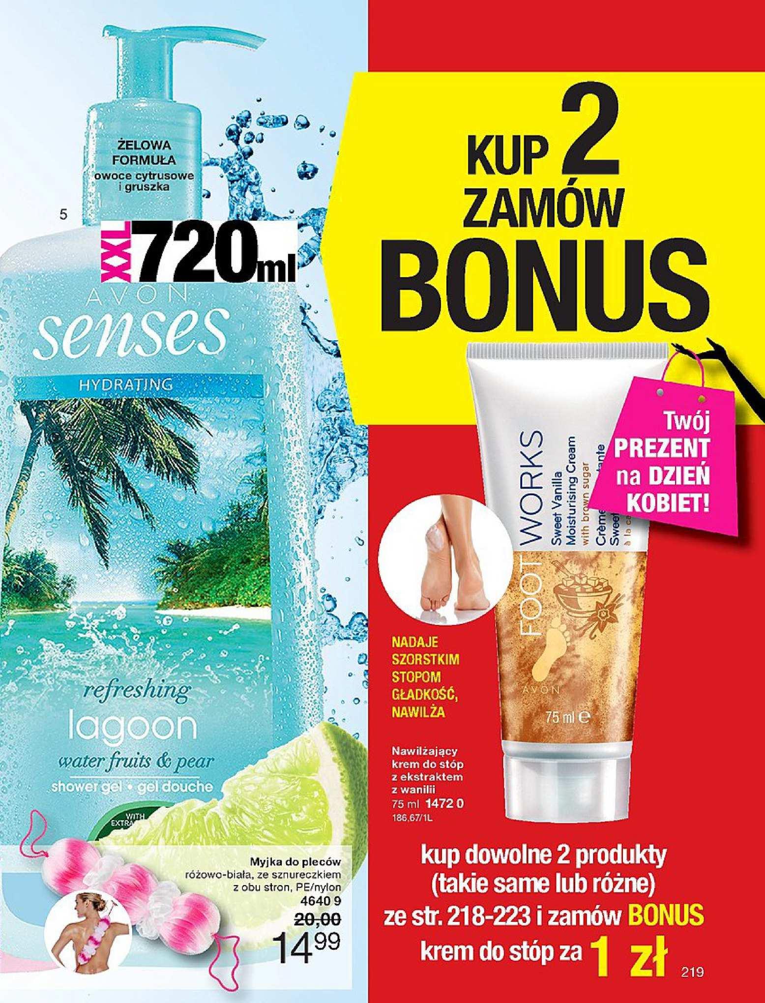 Gazetka promocyjna Avon str. 219