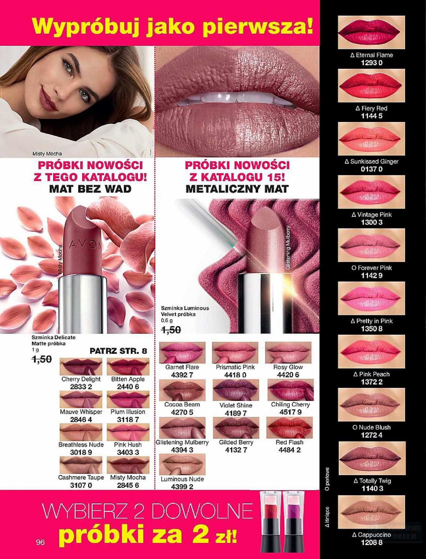 Gazetka promocyjna Avon str. 96
