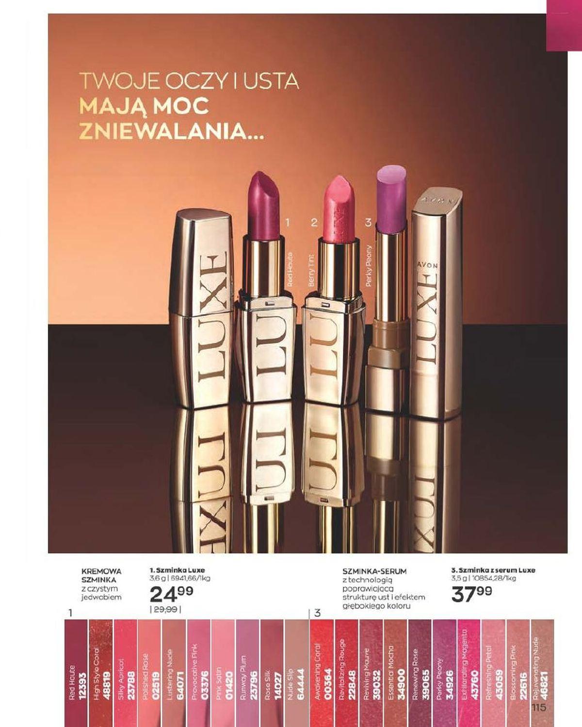 Gazetka promocyjna Avon str. 115
