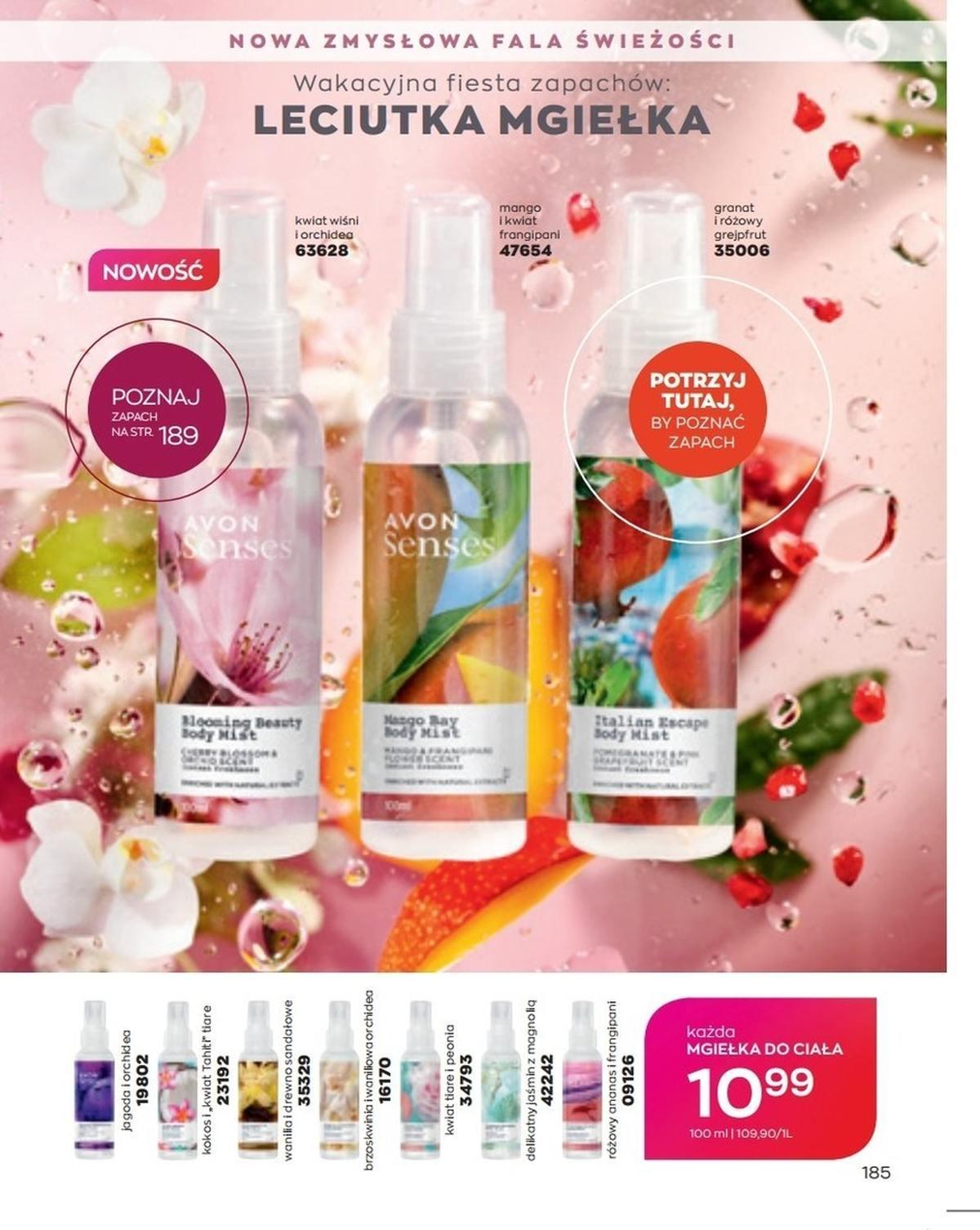 Gazetka promocyjna Avon str. 185