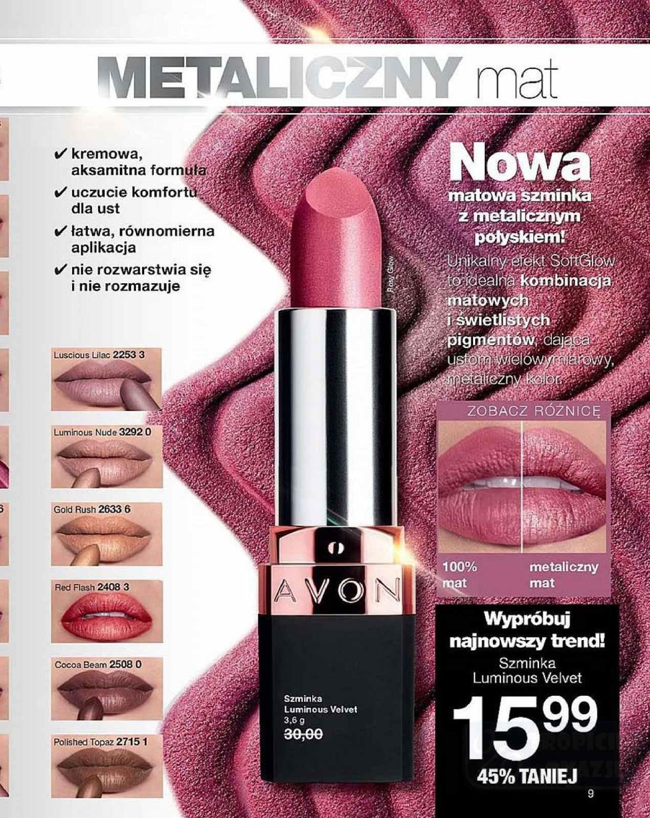 Gazetka promocyjna Avon str. 9