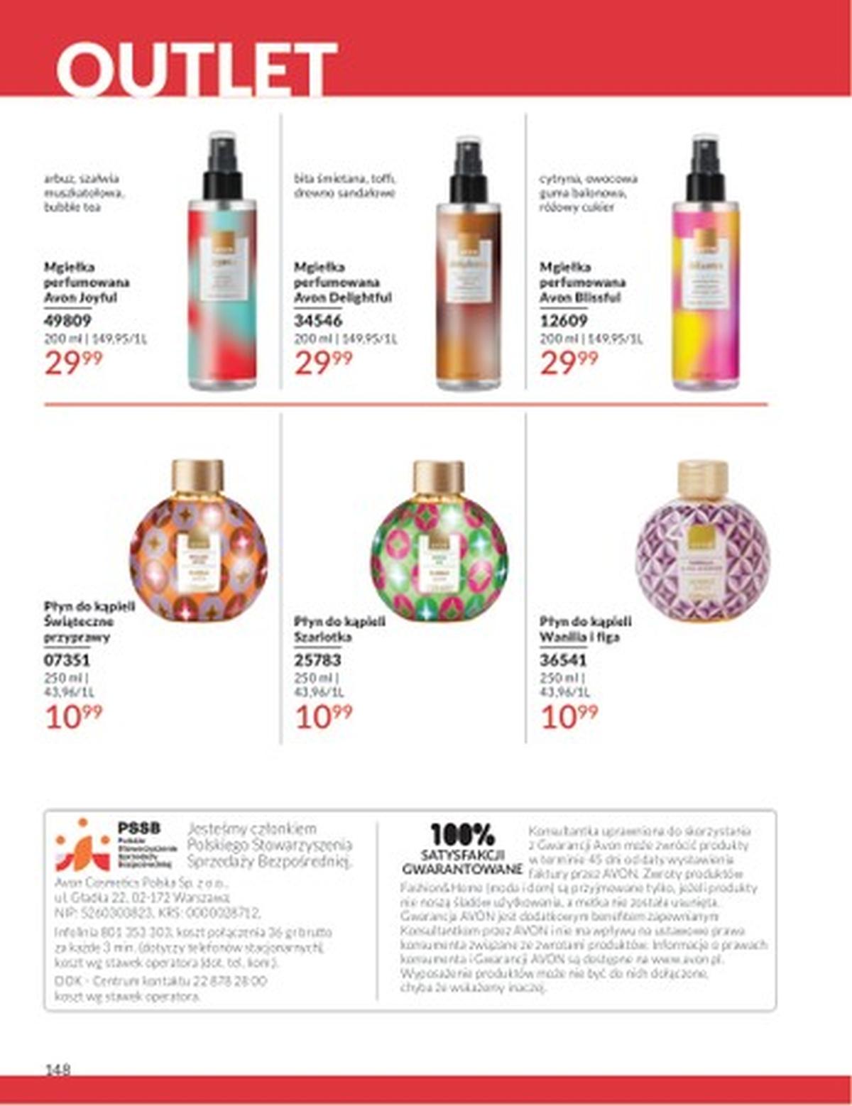 Gazetka promocyjna Avon str. 150