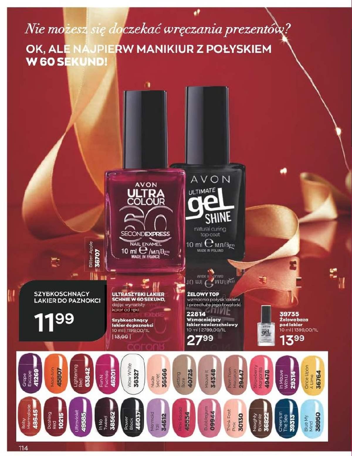 Gazetka promocyjna Avon str. 114