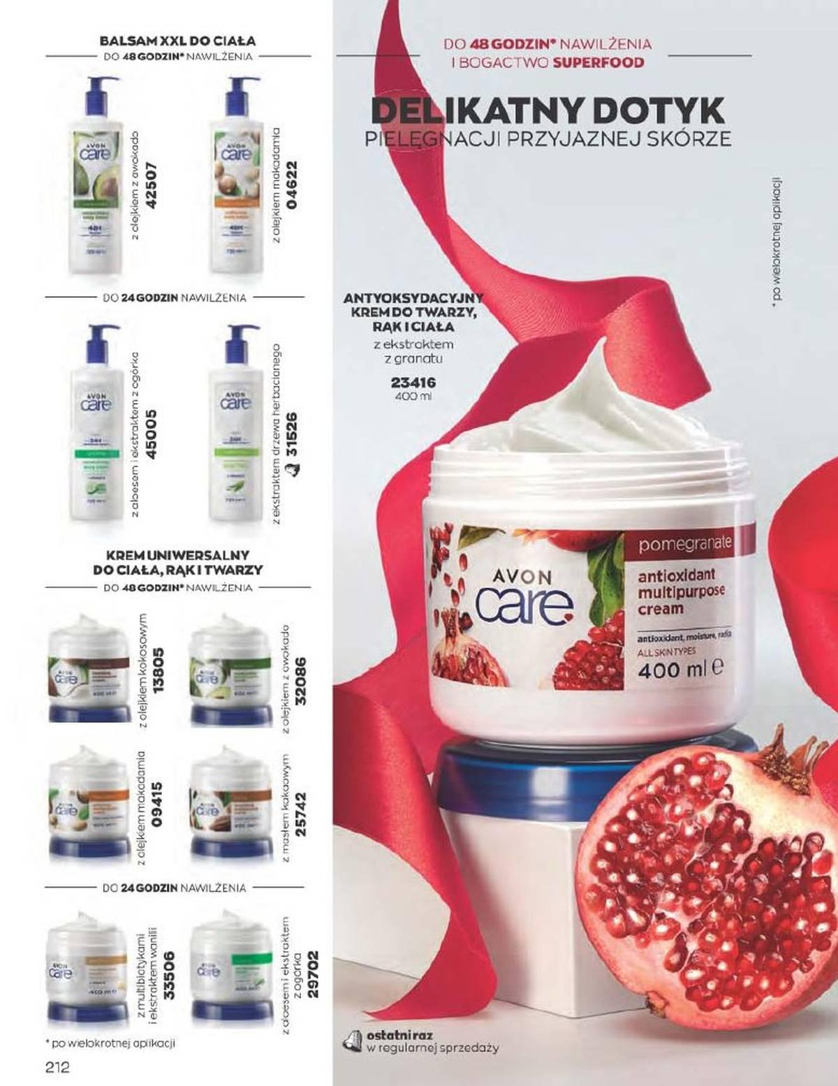 Gazetka promocyjna Avon str. 212