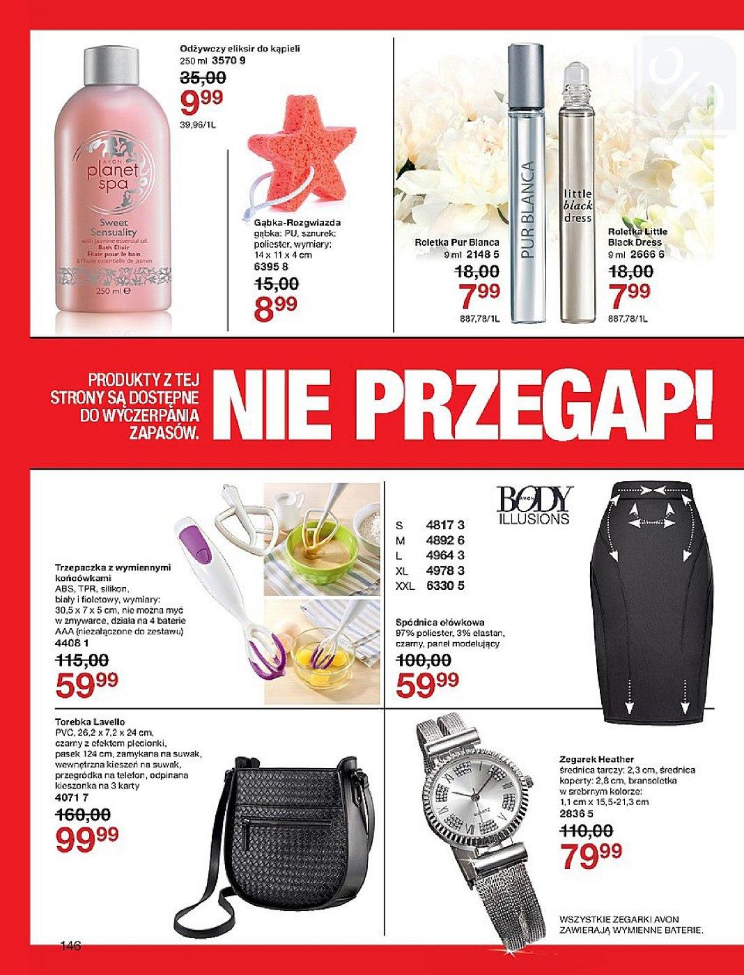 Gazetka promocyjna Avon str. 146