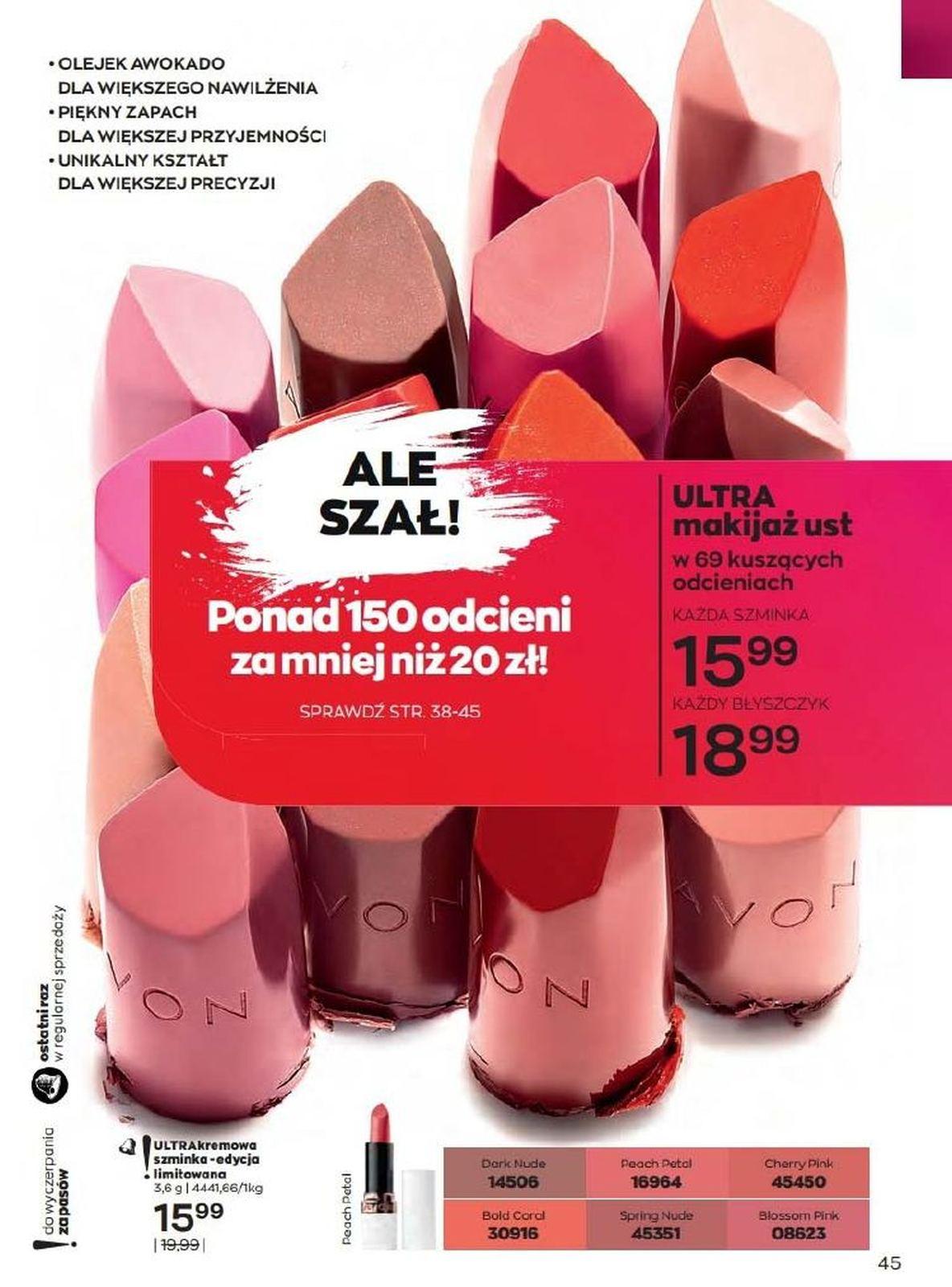 Gazetka promocyjna Avon str. 45