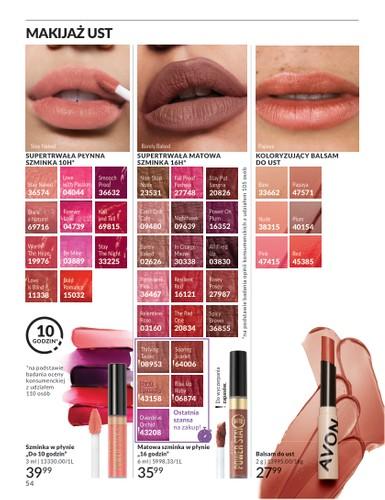 Gazetka promocyjna Avon str. 54