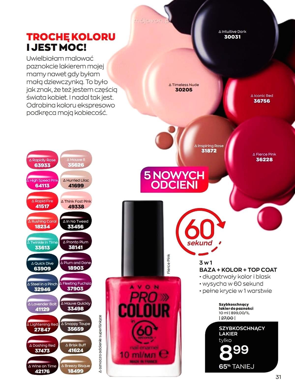 Gazetka promocyjna Avon str. 31