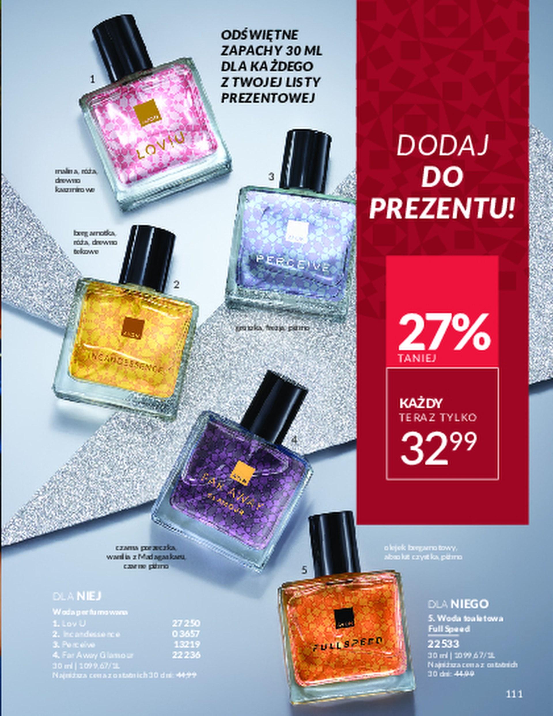 Gazetka promocyjna Avon str. 111