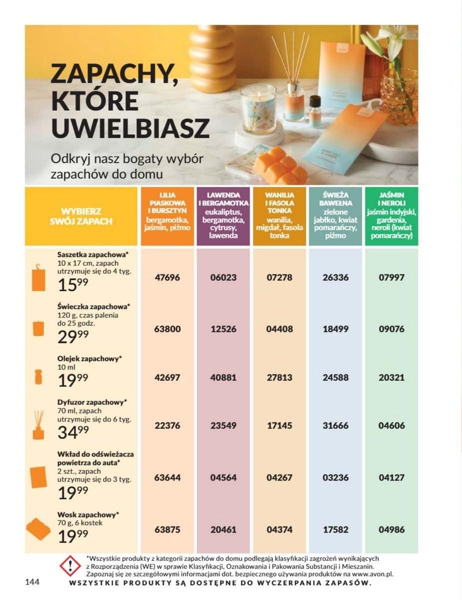 Gazetka promocyjna Avon str. 144