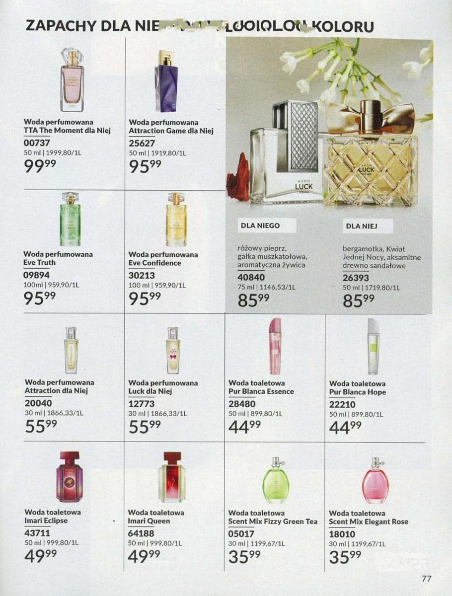 Gazetka promocyjna Avon str. 77