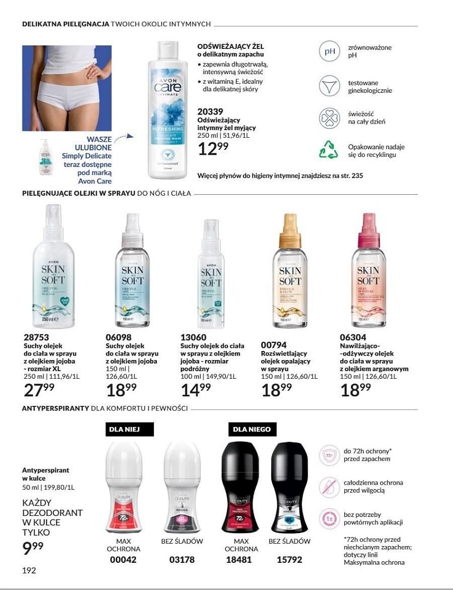 Gazetka promocyjna Avon str. 192