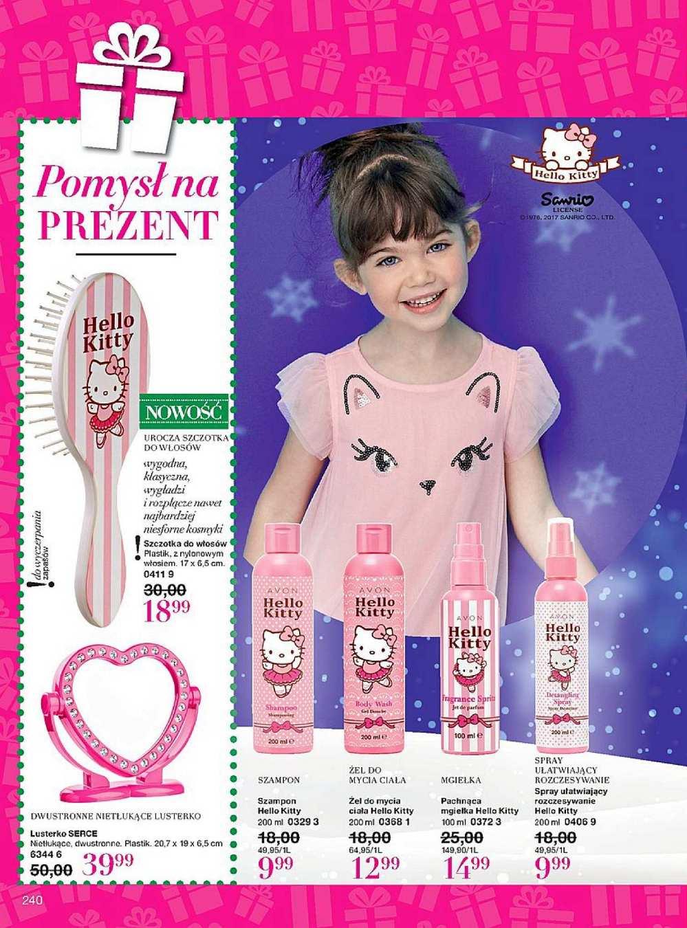 Gazetka promocyjna Avon str. 240