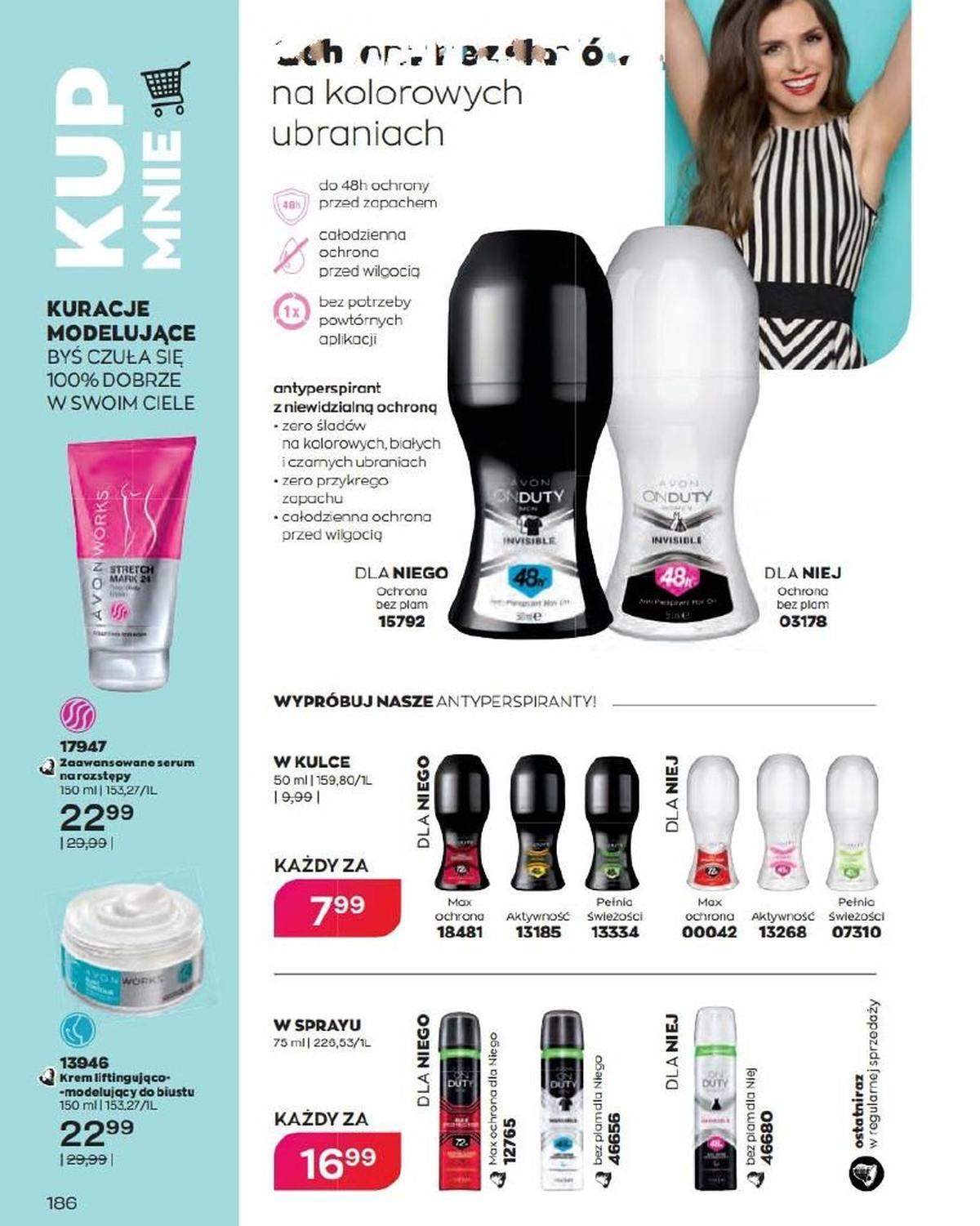 Gazetka promocyjna Avon str. 186