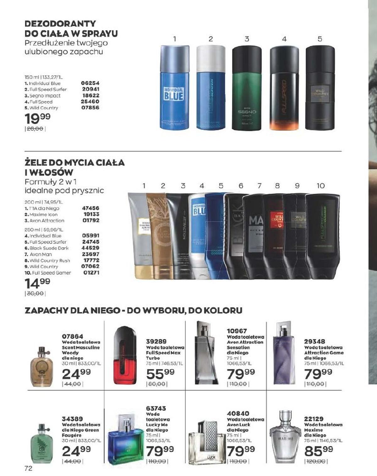 Gazetka promocyjna Avon str. 72