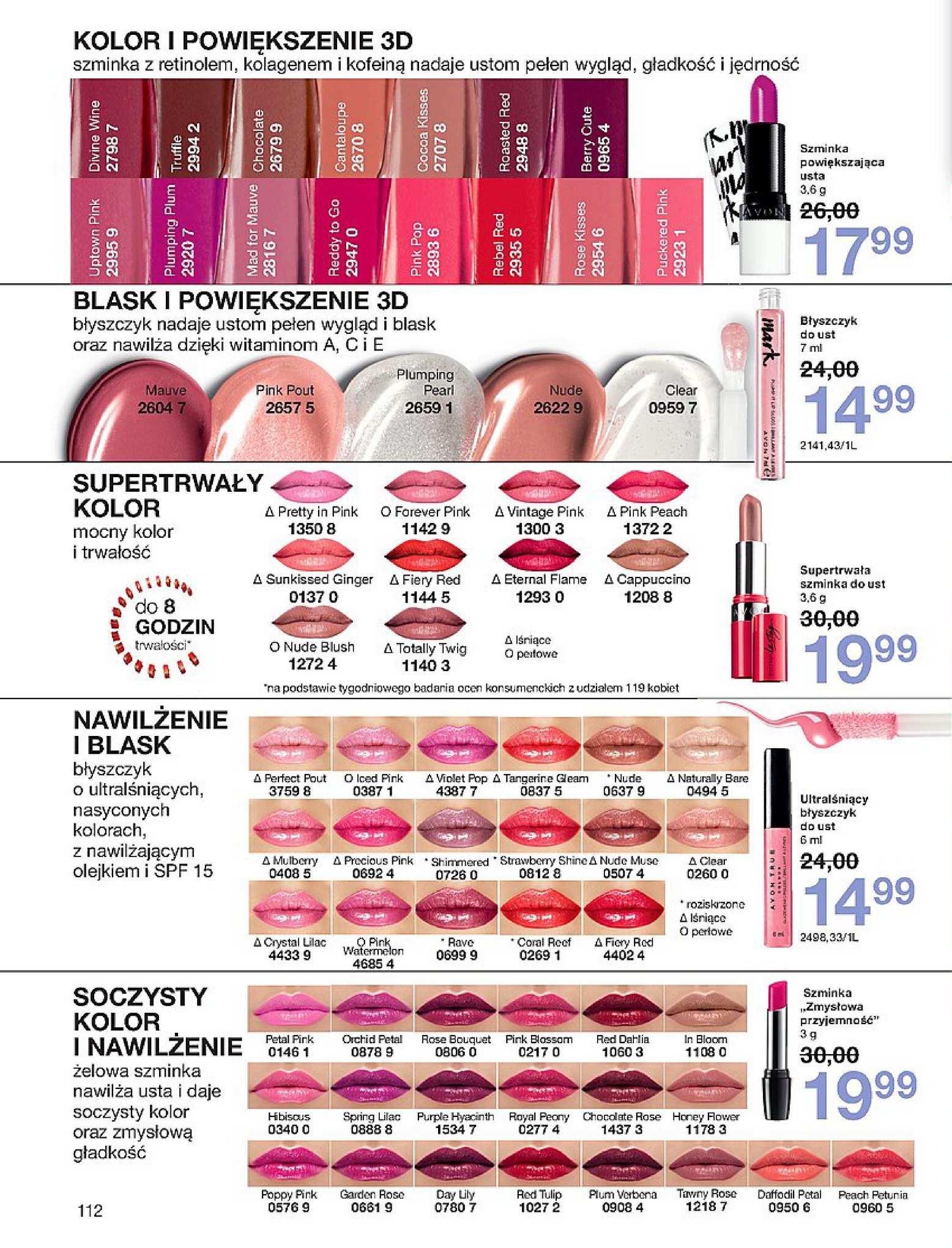 Gazetka promocyjna Avon str. 112