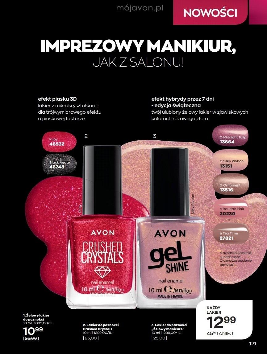 Gazetka promocyjna Avon str. 121
