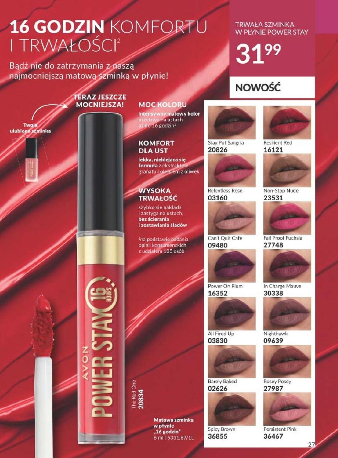 Gazetka promocyjna Avon str. 27