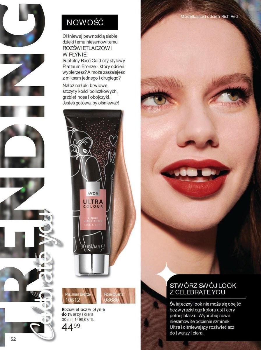 Gazetka promocyjna Avon str. 52