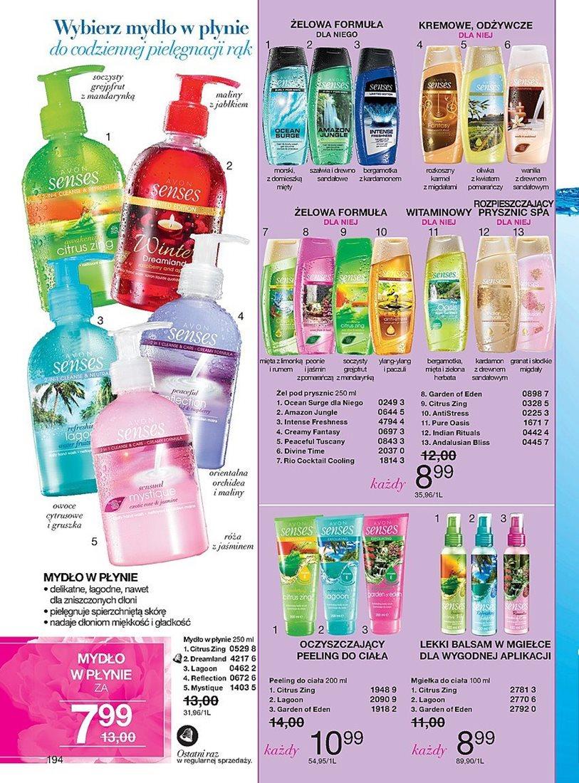 Gazetka promocyjna Avon str. 194
