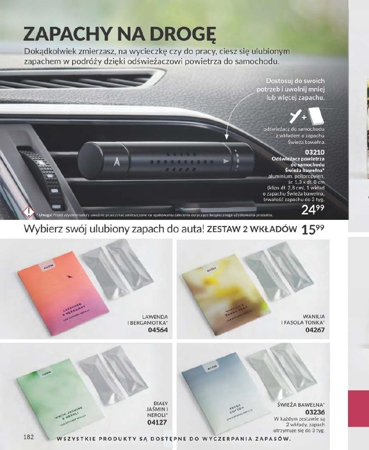 Gazetka promocyjna Avon str. 182