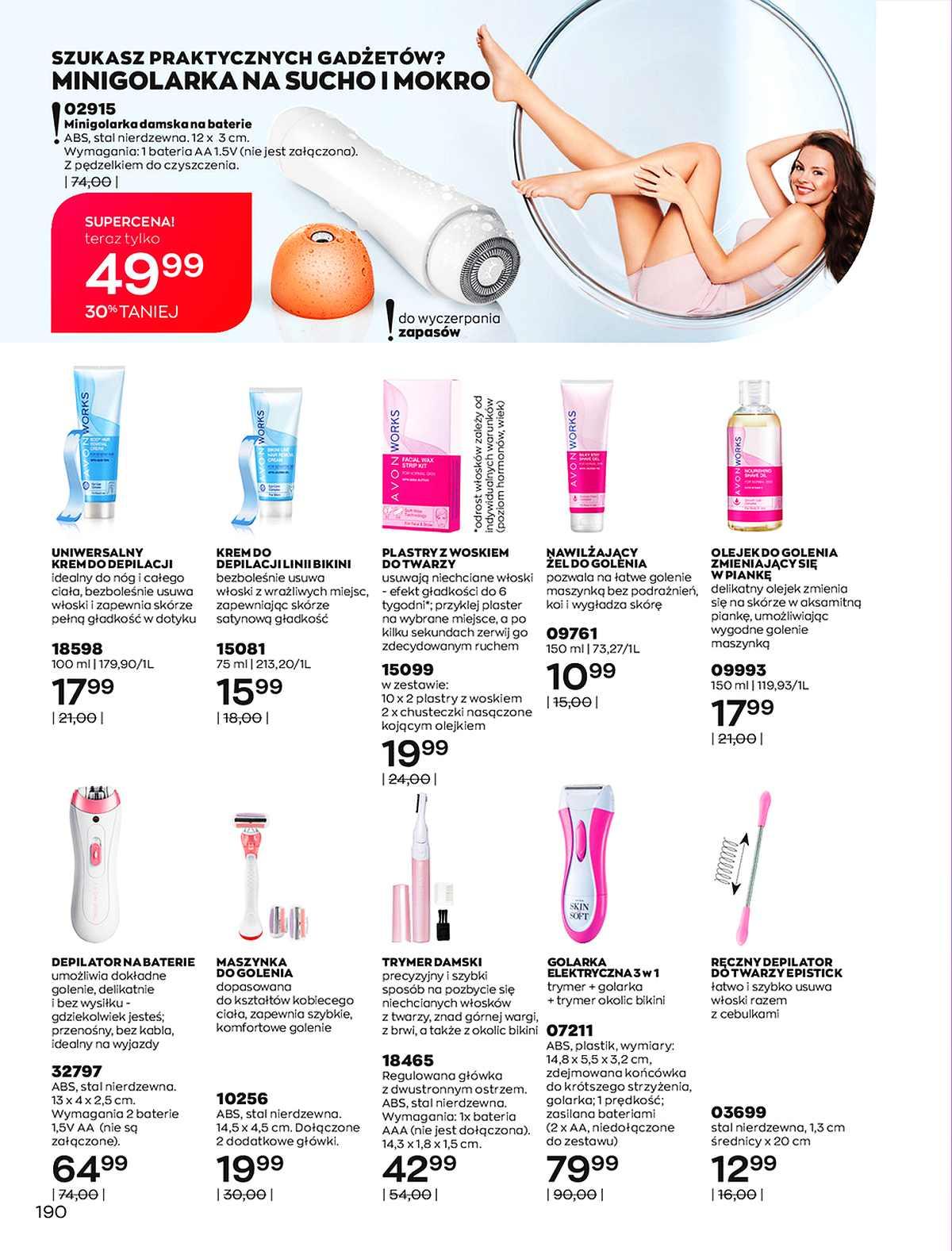 Gazetka promocyjna Avon str. 192