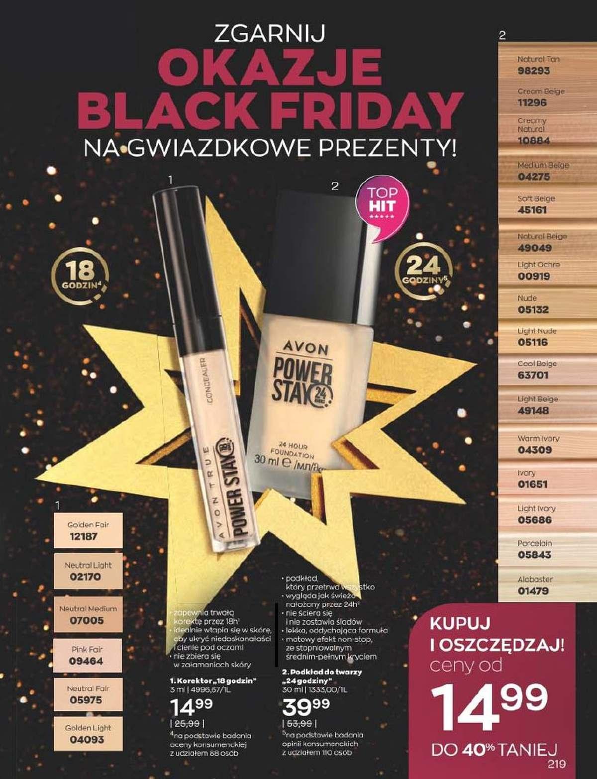 Gazetka promocyjna Avon str. 219