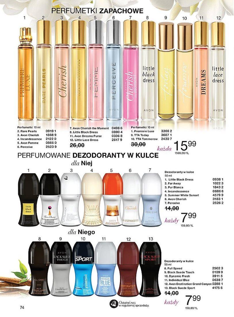 Gazetka promocyjna Avon str. 74