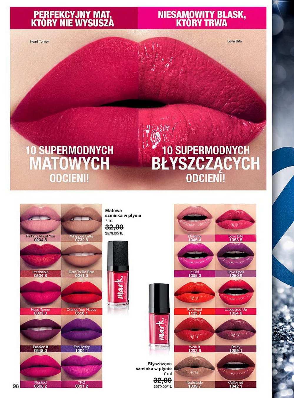 Gazetka promocyjna Avon str. 98