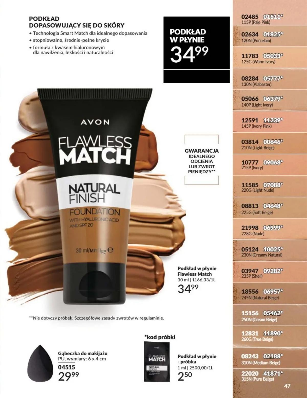 Gazetka promocyjna Avon str. 47