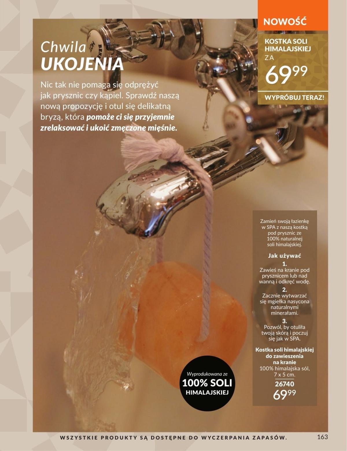Gazetka promocyjna Avon str. 163