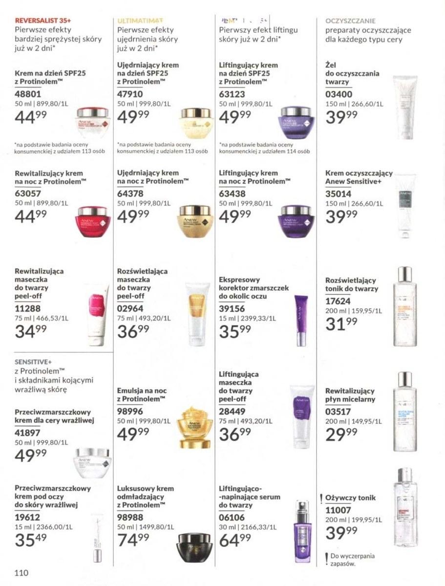 Gazetka promocyjna Avon str. 110