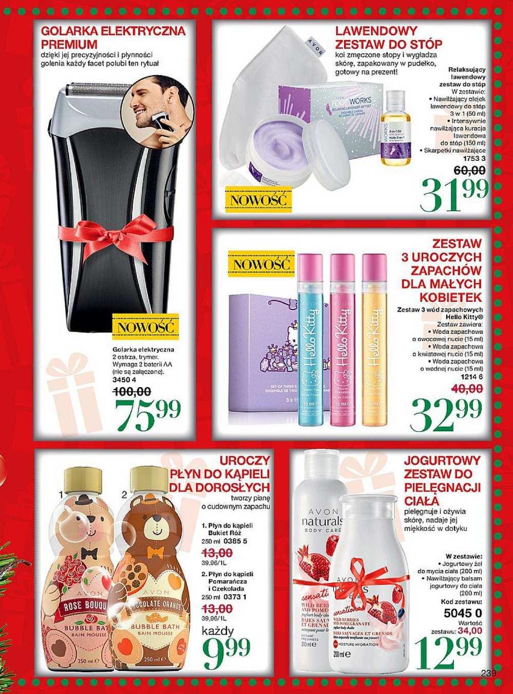 Gazetka promocyjna Avon str. 239