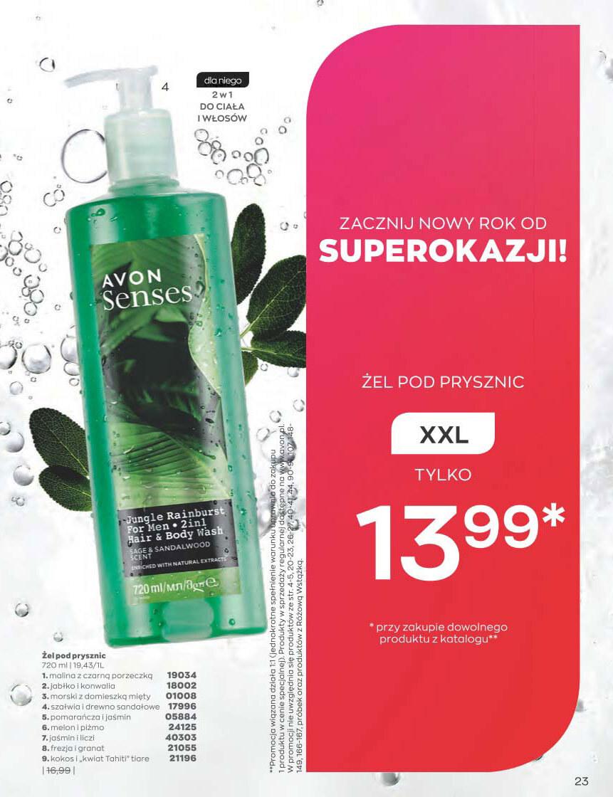 Gazetka promocyjna Avon str. 23