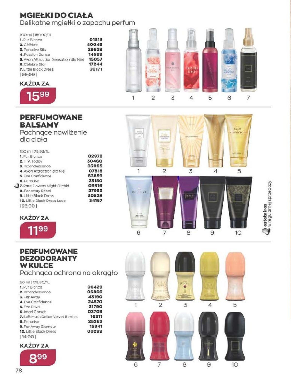 Gazetka promocyjna Avon str. 78