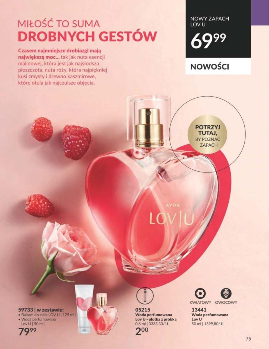 Gazetka promocyjna Avon str. 75