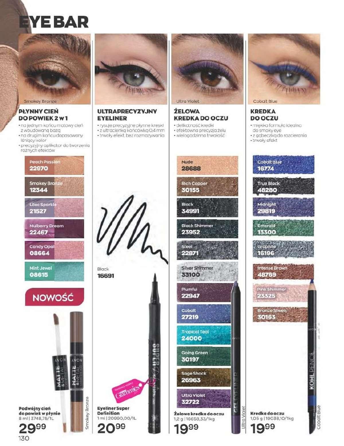 Gazetka promocyjna Avon str. 130