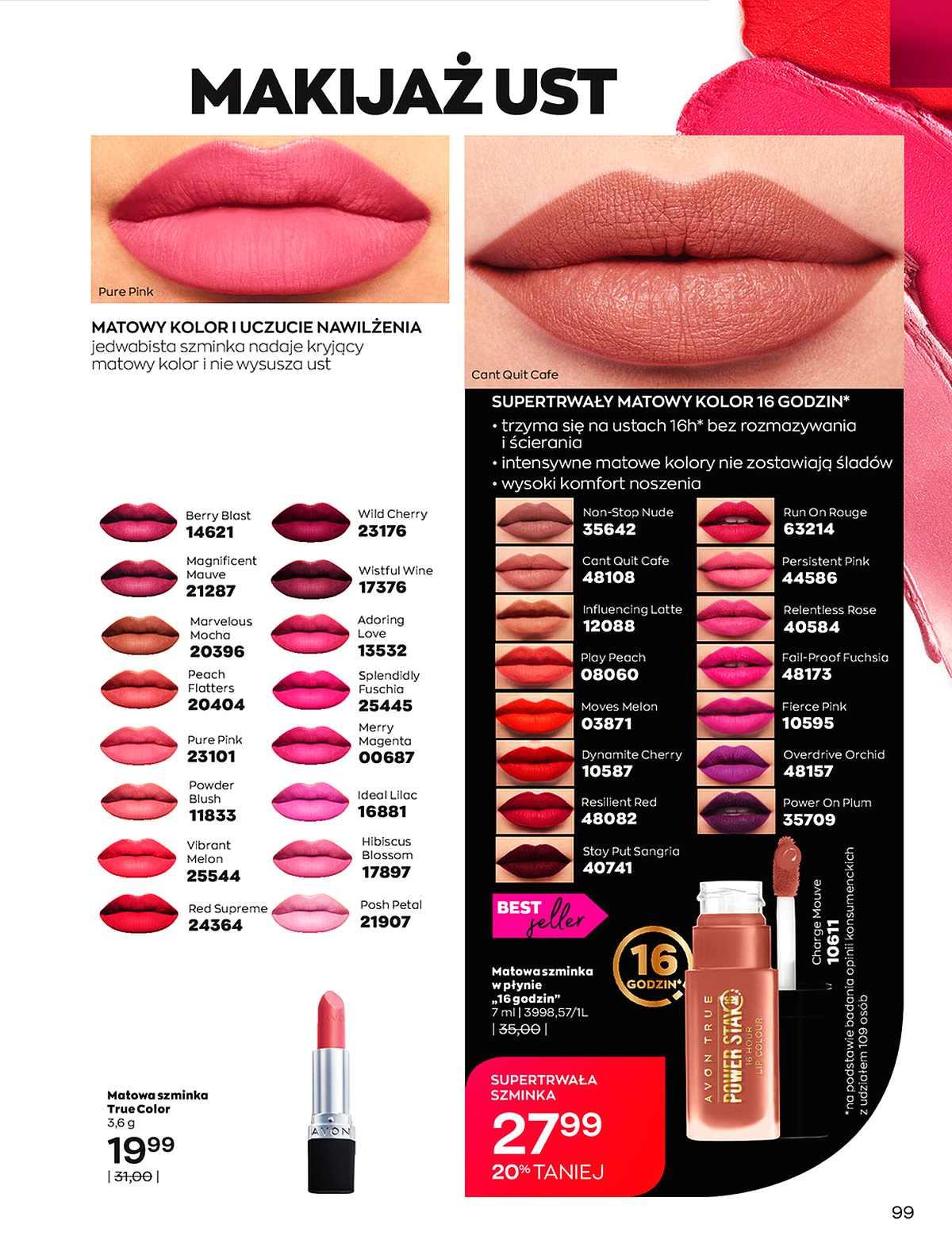 Gazetka promocyjna Avon str. 99