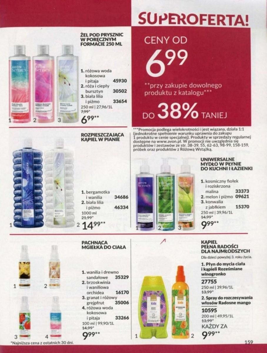 Gazetka promocyjna Avon str. 159