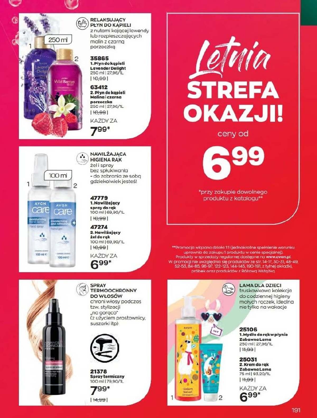 Gazetka promocyjna Avon str. 191