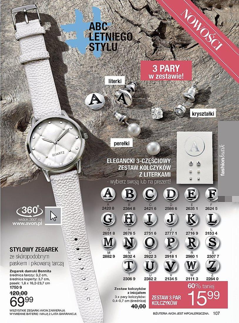 Gazetka promocyjna Avon str. 107